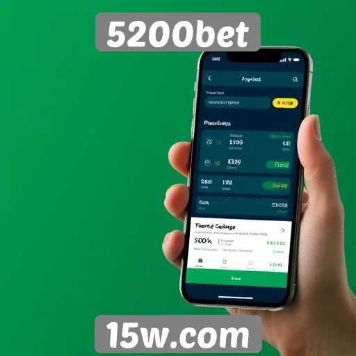 Funcionalidades do aplicativo móvel do 5200bet