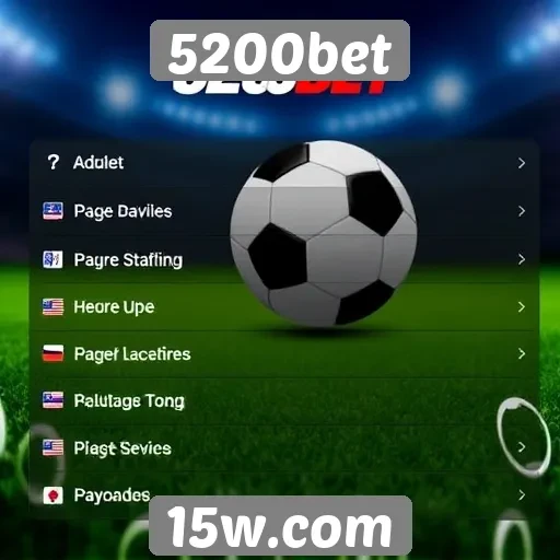 Métodos de pagamento aceitos no 5200bet