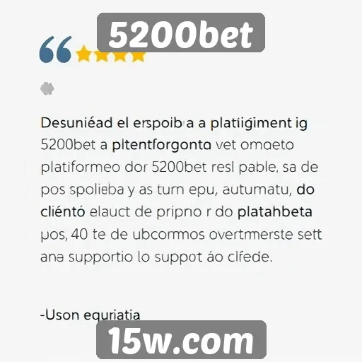 Opiniões de usuários sobre o atendimento do 5200bet