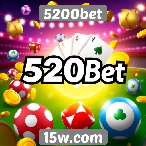 A variedade de jogos disponíveis no 5200bet